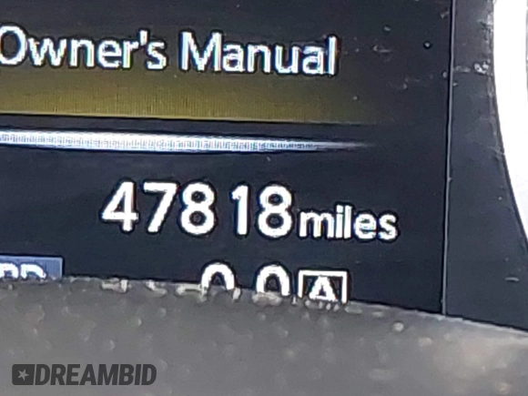 2021 Infiniti Q60 Red Sport 400 with VIN JN1FV7LLXMM560314, listed as a IAAI auction lot 41930067 with 47,818 mi miles and . Bid and sale history available at DreamBid. Image 16.