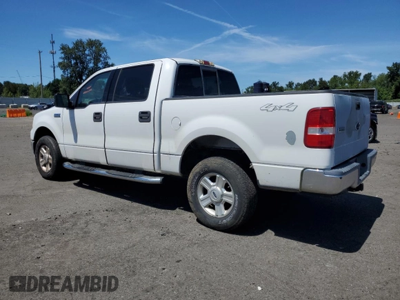 2004 Ford F-150 XLT with VIN 1FTRW14W44KB80961, listed as a Copart auction lot 58546585 with 843,055 mi miles and Salvage title. Bid and sale history available at DreamBid. Image 2.