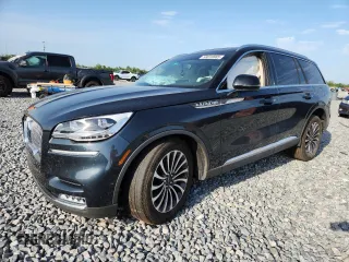 2023 Lincoln Aviator Reserve with VIN 5LM5J7WC8PGL24014, listed as a Copart auction lot 58818865 with 29,123 mi miles and Non repairable. Bid and sale history available at DreamBid. Image 1.