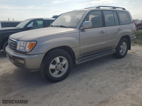 2003 Toyota Land Cruiser with VIN JTEHT05J532038016, listed as a Copart auction lot 74527774 with 0 mi miles and Non Repairable. Bid and sale history available at carsss.com. Image 1.