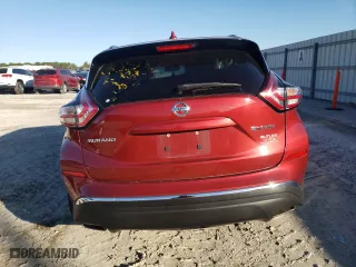 2017 Nissan Murano SL with VIN 5N1AZ2MG1HN204331, listed as a Copart auction lot 87218914 with 0 mi miles and Salvage Title. Bid and sale history available at carsss.com. Image 6.