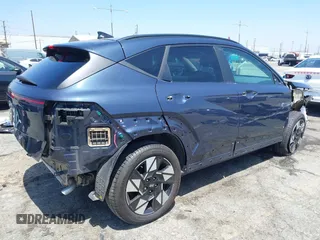 2024 Hyundai Kona SEL with VIN KM8HB3AB1RU057856, listed as a IAAI auction lot 42095258 with 9,928 mi miles. Bid and sale history available at carsss.com. Image 4.