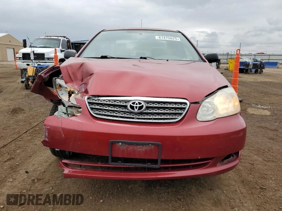 2007 Toyota Corolla CE with VIN 1NXBR32E97Z792298, listed as a Copart auction lot 61475625 with 161,329 mi miles and Salvage title. Bid and sale history available at DreamBid. Image 5.