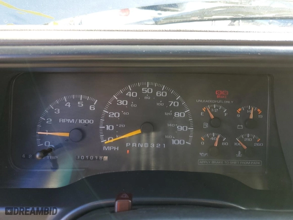 1999 Chevrolet Tahoe with VIN 3GNEK18R9XG152347, listed as a Copart auction lot 80785154 with 301,018 mi miles and Salvage Title. Bid and sale history available at carsss.com. Image 9.