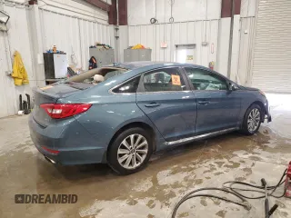 2016 Hyundai Sonata Sport with VIN 5NPE34AF1GH334705, listed as a Copart auction lot 52630395 with 141,267 mi miles and Non Repairable. Bid and sale history available at DreamBid. Image 3.