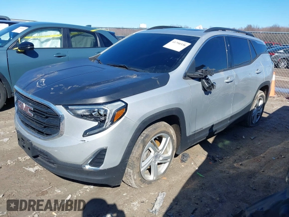 2019 GMC Terrain SLE with VIN 3GKALTEV9KL132718, listed as a IAAI auction lot 41790338 with 86,739 mi miles. Bid and sale history available at carsss.com. Image 2.