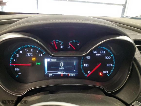 2016 Chevrolet Impala LS with VIN 2G11X5SA9G9180980, listed as a Copart auction lot 48966615 with 196,237 mi miles and Salvage Title. Bid and sale history available at carsss.com. Image 9.