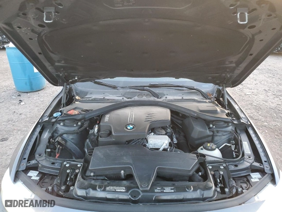 2015 BMW 4 Series 428i xDrive with VIN WBA4C9C5XFD330974, listed as a Copart auction lot 80738054 with 130,644 mi miles and Salvage Title. Bid and sale history available at carsss.com. Image 11.