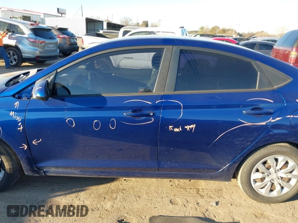 2019 Hyundai Accent SE with VIN 3KPC24A33KE069265, listed as a IAAI auction lot 41424869 with 104,521 mi miles and . Bid and sale history available at DreamBid. Image 14.