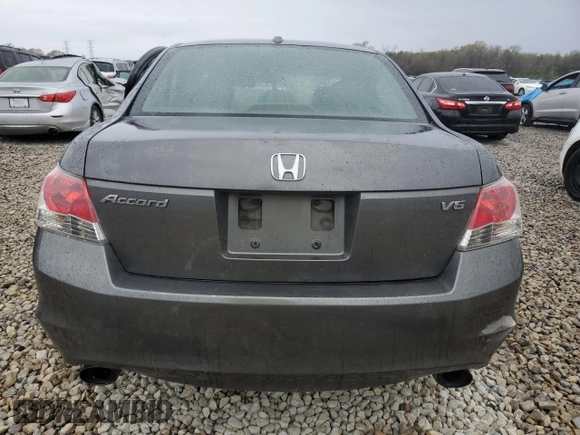 2010 Honda Accord Sdn EX-L with VIN 1HGCP3F87AA001506, listed as a Copart auction lot 50728255 with 206,480 mi miles and Salvage Title. Bid and sale history available at carsss.com. Image 6.