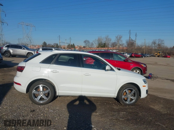 2015 Audi Q3 Premium Plus with VIN WA1EFCFS9FR012788, listed as a IAAI auction lot 41655224 with 129,080 mi miles and . Bid and sale history available at DreamBid. Image 13.