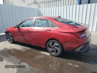 2025 Hyundai Elantra SEL Convenience with VIN KMHLS4DG2SU863511, listed as a Copart auction lot 54755235 with 16,319 mi miles and Clean Title. Bid and sale history available at DreamBid. Image 2.