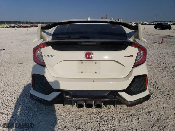 2019 Honda Civic Type R Touring with VIN SHHFK8G7XKU205589, listed as a Copart auction lot 76519084 with 38,932 mi miles and Salvage Title. Bid and sale history available at carsss.com. Image 6.