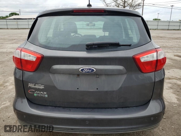 2016 Ford C-Max Energi SEL with VIN 1FADP5CU8GL107921, listed as a Copart auction lot 55000094 with 112,459 mi miles and Salvage Title. Bid and sale history available at carsss.com. Image 6.