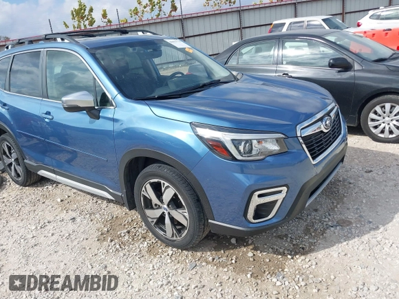 2020 Subaru Forester Touring with VIN JF2SKAXCXLH433924, listed as a IAAI auction lot 40693779 with 36,870 mi miles. Bid and sale history available at carsss.com. Image 1.