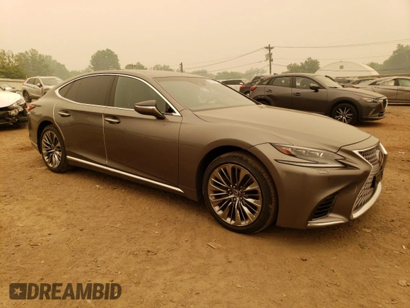 2019 Lexus LS 500 z VIN JTHC51FF1K5006989, wystawiony jako Copart lot #55203413 z przebiegiem 30 985 mil mil oraz . Historia ofert i sprzedaży dostępna na DreamBid. Obrazek 4.