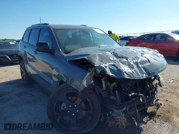 2019 Jeep Grand Cherokee Laredo E with VIN 1C4RJFAG2KC611457, listed as a IAAI auction lot 42212982 with 97,603 mi miles and . Bid and sale history available at DreamBid. Image 1.