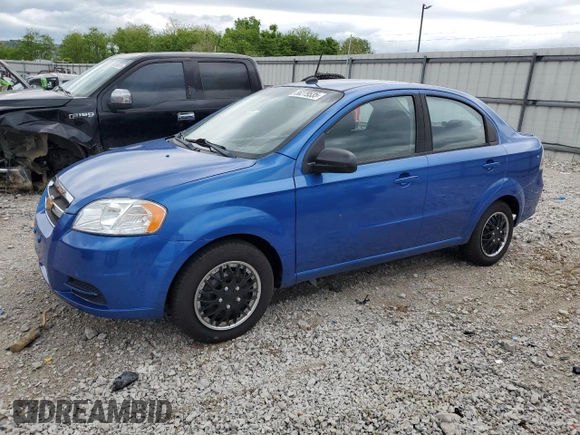 2010 Chevrolet Aveo 1LT z VIN KL1TD5DEXAB094437, wystawiony jako Copart lot #56279535 z przebiegiem 103 621 mil mil oraz Czysty tytuł • Clean title. Historia ofert i sprzedaży dostępna na DreamBid. Obrazek 1.