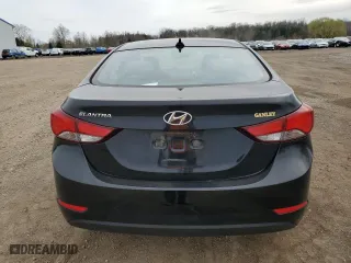 2016 Hyundai Elantra Value Edition with VIN KMHDH4AE4GU541837, listed as a Copart auction lot 52203915 with 96,667 mi miles and Salvage Title. Bid and sale history available at carsss.com. Image 6.