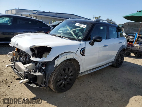 2018 MINI Countryman Cooper S with VIN WMZYT3C38J3E93236, listed as a Copart auction lot 49837715 with 45,306 mi miles and Salvage Title. Bid and sale history available at carsss.com. Image 1.