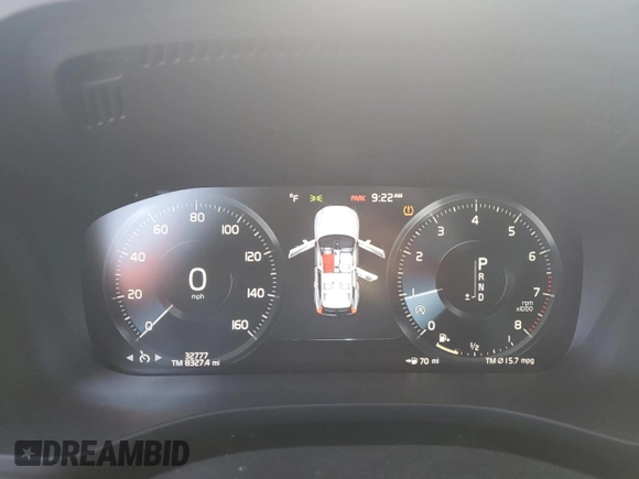 2019 Volvo XC60 Momentum с VIN LYV102RK4KB234720, выставлен на аукционе Copart как лот 84987014 с пробегом 32 777 миль миль и Списание • Salvage title. История ставок и продаж доступна на DreamBid. Изображение 9.