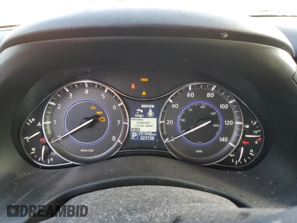 2016 Infiniti QX80 with VIN JN8AZ2NE4G9126706, listed as a Copart auction lot 48589555 with 151,940 mi miles and Salvage Title. Bid and sale history available at DreamBid. Image 9.