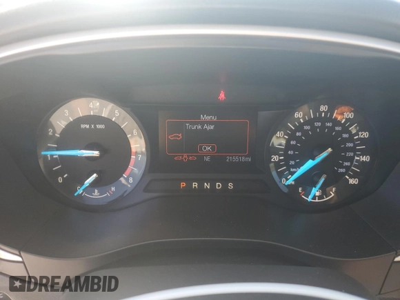2013 Ford Fusion SE with VIN 3FA6P0H76DR134210, listed as a Copart auction lot 60654605 with 215,518 mi miles and Salvage title. Bid and sale history available at DreamBid. Image 9.