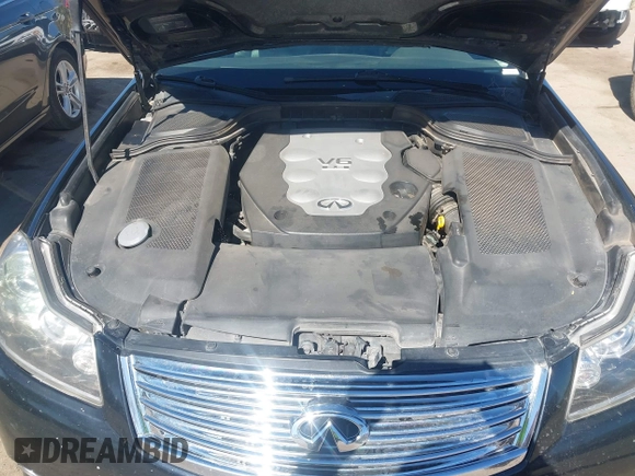 2008 Infiniti M with VIN JNKAY01FX8M654488, listed as a IAAI auction lot 41671285 with 172,415 mi miles. Bid and sale history available at carsss.com. Image 10.