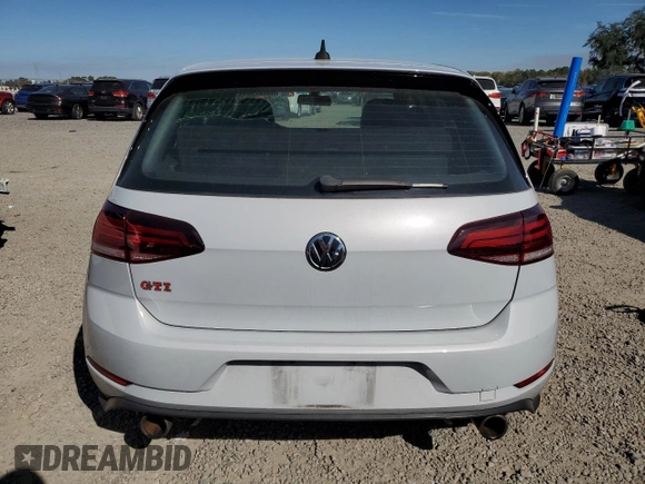 2019 Volkswagen Golf GTI S with VIN 3VW6T7AU1KM018130, listed as a Copart auction lot 43737504 with 45,590 mi miles. Bid and sale history available at carsss.com. Image 6.