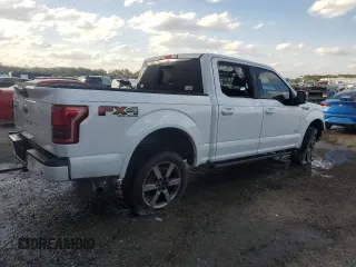 2016 Ford F-150 XLT with VIN 1FTEW1EG5GFA83139, listed as a Copart auction lot 44753845 with 101,538 mi miles and Salvage Title. Bid and sale history available at carsss.com. Image 3.