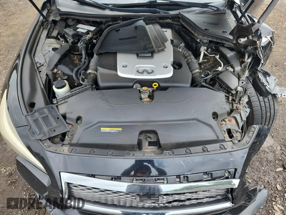 2014 Infiniti Q50 Sport with VIN JN1BV7AR2EM690658, listed as a Copart auction lot 64209225 with 179,629 mi miles and Salvage title. Bid and sale history available at DreamBid. Image 11.