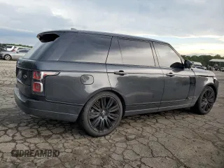 2020 Land Rover Range Rover z VIN SALGS5SE7LA574603, wystawiony jako Copart lot #59981714 z przebiegiem 54 127 mil mil oraz Szkoda całkowita • Salvage title. Historia ofert i sprzedaży dostępna na DreamBid. Obrazek 3.