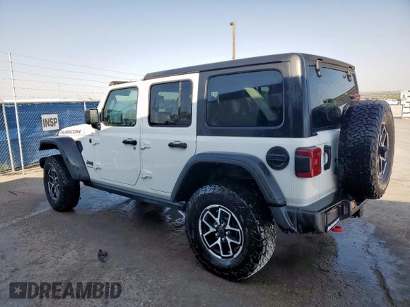 2024 Jeep Wrangler Rubicon с VIN 1C4PJXFG5RW284292, выставлен на аукционе Copart как лот 58743975 с пробегом 17 971 миль миль и Чистый • Clean title. История ставок и продаж доступна на DreamBid. Изображение 2.