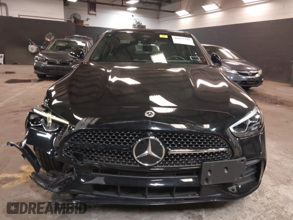2024 Mercedes-Benz C 300 with VIN W1KAF4HB5RR163791, listed as a IAAI auction lot 41877745 with 7,631 mi miles and . Bid and sale history available at DreamBid. Image 12.
