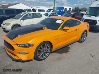 2018 Ford Mustang GT with VIN 1FA6P8CF6J5118360, listed as a IAAI auction lot 41504428 with NaN miles. Bid and sale history available at carsss.com. Image 21.
