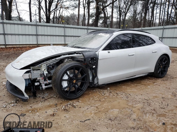 2024 Porsche Taycan GTS with VIN WP0CD2Y1XRSA84164, listed as a Copart auction lot 42511885 with 3,662 mi miles and Salvage title. Bid and sale history available at DreamBid. Image 1.