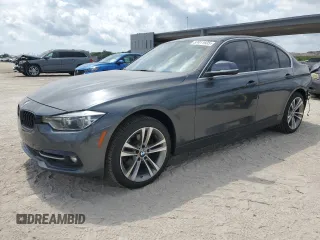 2017 BMW 3 Series 330i xDrive z VIN WBA8D9G56HNU59185, wystawiony jako Copart lot #57411935 z przebiegiem 162 865 mil mil oraz Szkoda całkowita • Salvage title. Historia ofert i sprzedaży dostępna na DreamBid. Obrazek 1.