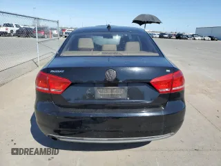 2012 Volkswagen Passat SE with VIN 1VWBP7A37CC075784, listed as a Copart auction lot 48779595 with 265,881 mi miles and Salvage Title. Bid and sale history available at carsss.com. Image 6.