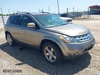 2003 Nissan Murano SL with VIN JN8AZ08T33W108417, listed as a IAAI auction lot 41838356 with 272,106 mi miles. Bid and sale history available at carsss.com. Image 1.