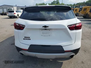 2020 Chevrolet Blazer LT with VIN 3GNKBCRS4LS720401, listed as a Copart auction lot 60222385 with 69,191 mi miles and Salvage title. Bid and sale history available at DreamBid. Image 6.