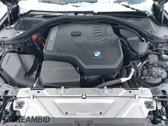 2022 BMW 3 Series 330i xDrive with VIN 3MW5R7J09N8C42010, listed as a IAAI auction lot 41333720 with 22,695 mi miles. Bid and sale history available at carsss.com. Image 10.