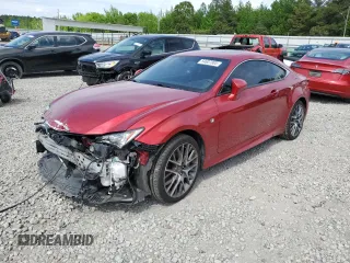 2015 Lexus RC 350 F Sport z VIN JTHSE5BC4F5000382, wystawiony jako Copart lot #54607805 z przebiegiem 124 081 mil mil oraz Szkody całkowita. Historia ofert i sprzedaży dostępna na DreamBid. Obrazek 1.