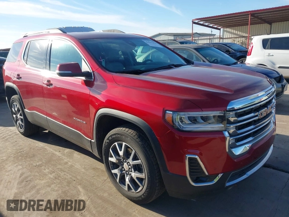 2023 GMC Acadia SLT with VIN 1GKKNML45PZ116398, listed as a IAAI auction lot 41317350 with 45,628 mi miles and . Bid and sale history available at DreamBid. Image 1.