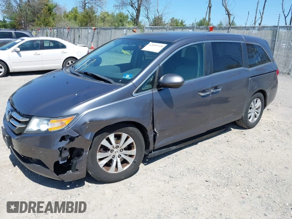 2014 Honda Odyssey EX z VIN 5FNRL5H41EB075642, wystawiony jako IAAI lot #42059718 z przebiegiem 120 817 mil mil oraz . Historia ofert i sprzedaży dostępna na DreamBid. Obrazek 16.
