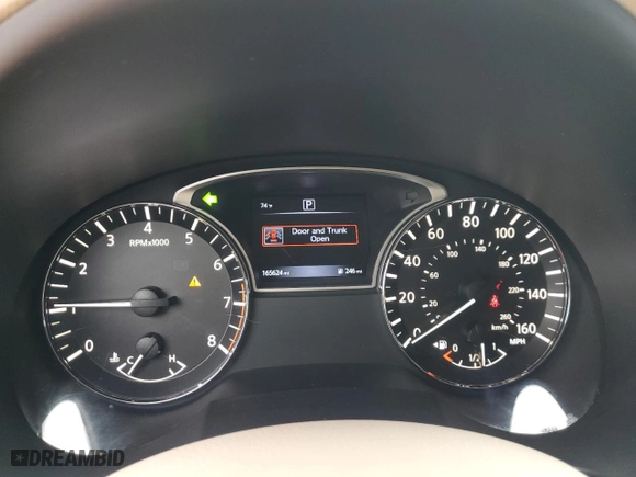 2016 Nissan Altima 2.5 SL with VIN 1N4AL3AP3GC205691, listed as a Copart auction lot 52155075 with 165,624 mi miles and Salvage Title. Bid and sale history available at carsss.com. Image 9.