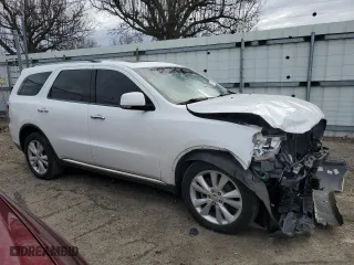 2013 Dodge Durango Crew with VIN 1C4RDJDG3DC552637, listed as a Copart auction lot 48310185 with 123,012 mi miles and Salvage Title. Bid and sale history available at carsss.com. Image 4.