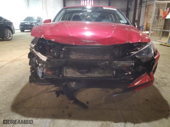 2021 Hyundai Elantra SEL with VIN 5NPLS4AG5MH004595, listed as a Copart auction lot 46096555 with 28,124 mi miles and Salvage Title. Bid and sale history available at carsss.com. Image 5.