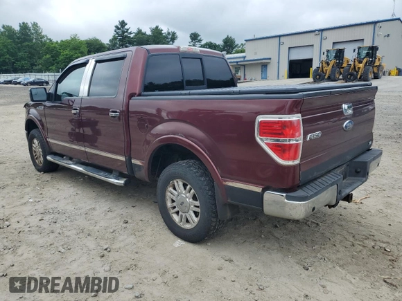 2010 Ford F-150 XL with VIN 1FTFW1EV3AFC86735, listed as a Copart auction lot 61460825 with 190,144 mi miles and Clean title. Bid and sale history available at DreamBid. Image 2.