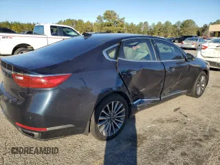 2017 Kia Cadenza Limited with VIN KNALC4J15H5069054, listed as a Copart auction lot 88324225 with 79,624 mi miles and Salvage Title. Bid and sale history available at carsss.com. Image 3.