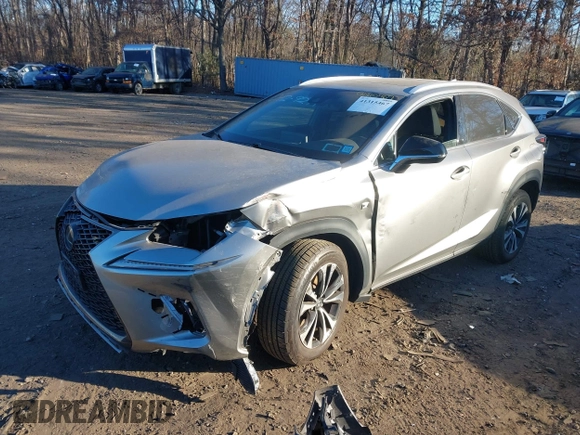 2021 Lexus NX with VIN JTJSARDZ9M2250461, listed as a IAAI auction lot 41315467 with 72,578 mi miles. Bid and sale history available at carsss.com. Image 18.